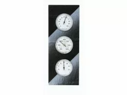 TFA Dostmann Wetterstation Domatic Schiefer geschnitten und lackiert