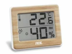 ADE Wetterstation WS1702 Bambus