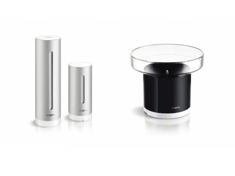 Netatmo Smarte Wetterstation + Smarter Regenmesser 3 Netatmo Smarte Wetterstation + Smarter Regenmesser